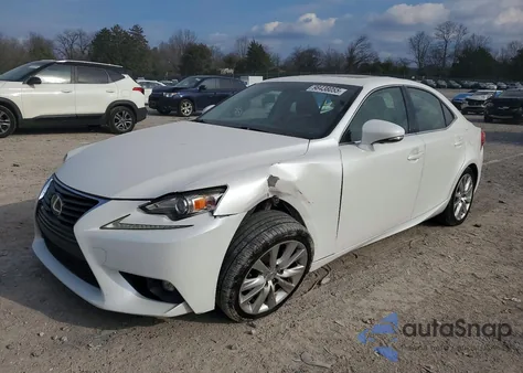 2015 Lexus Is 250 z USA, uszkodzony, nr VIN JTHBF1D29F5054805